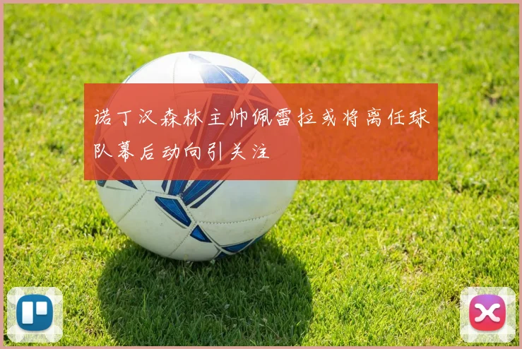 诺丁汉森林主帅佩雷拉或将离任球队幕后动向引关注